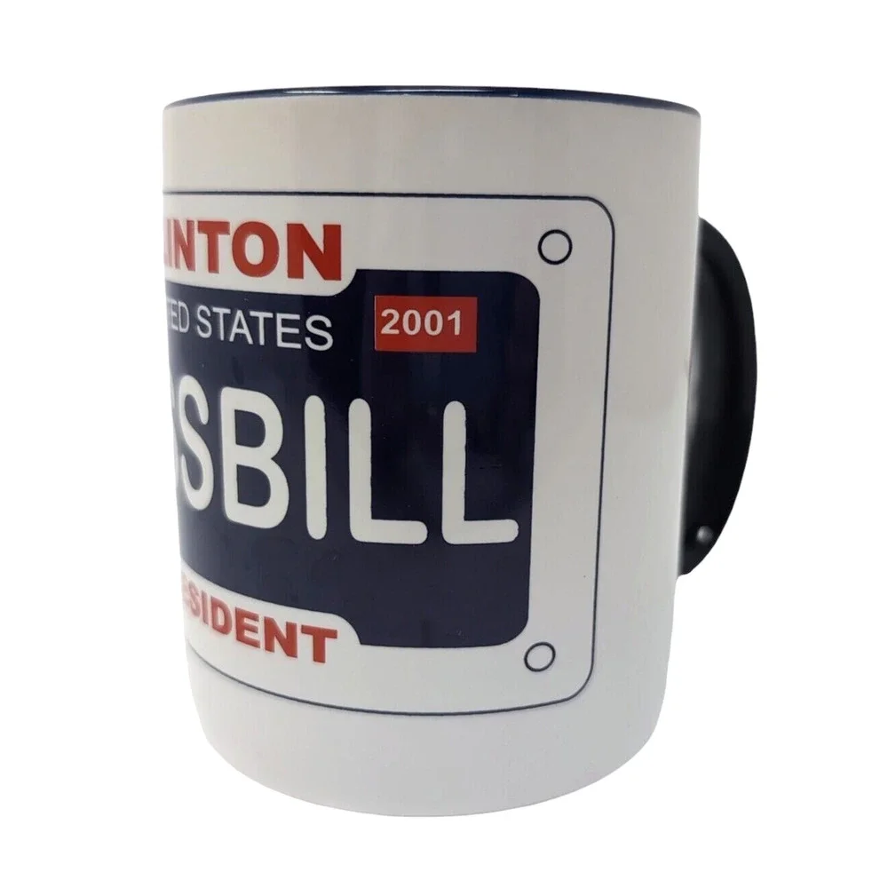 VTG I Miss Bill‎ Coffee Tea Mug President Clinton USA Politician 1993-2001
